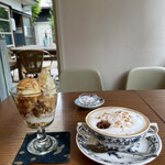 福日和カフェ - ごゆっくりお楽しみください、っていう声かけ、素敵。