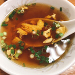 新華園 - 玉子スープ♪