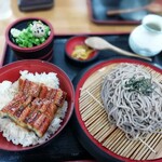 Miyoshi - うな丼セットざるそば1030円