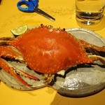 かもすや酒店 - ,茹でワタリガニ（二人前）