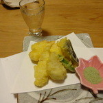 あじわい処　あかぎ - ふぐの天ぷら