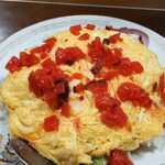 中華料理 餃子苑 - どんぷく丼（600円）