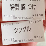 中華そば 髙野 - 