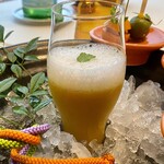 ナベノ-イズム - 赤肉メロンのガスパチョ