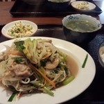王子西安鍋貼館 - 野菜定食