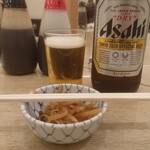 酒場 ふくろ - 瓶ビール (大)