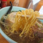 ラーメン 一郎 - 西山製麺の、麺