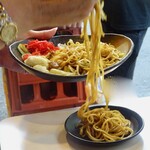 炭火串焼ぶたいちろう - 取り分け感謝