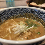 麺屋一燈 - 特製濃厚魚介つけ麺　　1350円