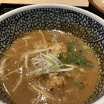 麺屋一燈 - 特製濃厚魚介つけ麺　　1350円