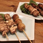 Kyoto chicken/yakitori set