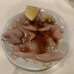 和風もつ料理 あらた - みの湯引き