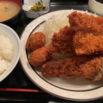 西麻布 三河屋 - 三河屋(ミックス定食)