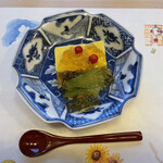 旬菜 おぐら家 - とうもろこし豆腐