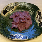 旬菜 おぐら家 - 馬肉燻製