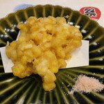 旬菜 おぐら家 - とうもろこしのかき揚げ