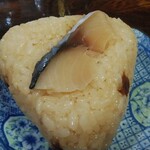 天喰家 - へしこのおにぎり