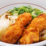 Nakau - キーマカレー親子丼並 鶏天おろしうどんセット790円