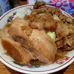 中華ソバ ハマダヤ - ハマ二郎　肉の日Ver　　1,000円