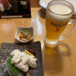 寿司居酒屋 や台ずし - 生ビールは19時までは半額サービス