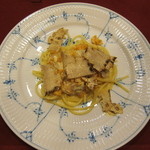 かわむら - 白トリュフと雲丹のパスタ