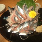 やるき茶屋 - 秋刀魚の刺身