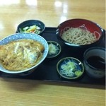 花月庵 - ヒレカツセット850円