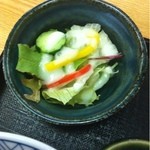 花月庵 - サラダ