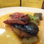 炭火焼酒亭ローリンストーン - ※宴会用特別メニュー※仏ソローニュ産青首鴨（狩猟肉）、胸肉のロースト