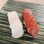 寿司・日本料理 Serge源's - マグロと、多分鯛