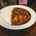 CoCo壱番屋 - 料理写真:牛カレー プラス野菜 ［¥1181］    (※期間限定メニュー)