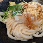 はなまるうどん - 冷やおろし醤油うどん（中）アップ