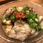 串まる - 鶏皮ポン酢