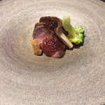 あかん遊久の里 鶴雅 - 道産牛のロースト