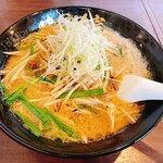 奥州麺処 味噌政宗 - ネギ味噌ラーメン