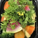 ル・シュクレ - 旬菜のサラダ・アンチョビソース　