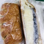 プチ・トリフ　山屋 - 左：スィートポテト、　右：シベリア