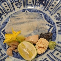 津の守坂 小柴 - カサゴのお造り
