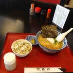 御食事処 若竹 - 支那そばセット650円