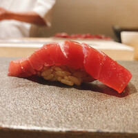 はっこく - マグロの中トロ（血合いぎし）