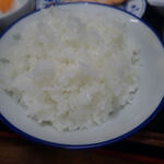 こおりやま駅前サウナ24 - ごはんは白米。
