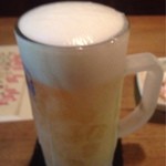 Yakitori Machiyan - ビール  キンキンです