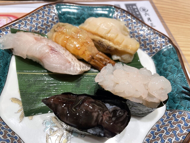 北陸金沢まわる寿し もりもり寿し トリエ京王調布店 調布 回転寿司 食べログ