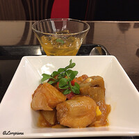 中国料理 豪華 - 副菜の鶏肉のカレー煮