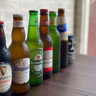 アメリカ・メキシコ料理×世界各国のビールで海外旅行気分を♪