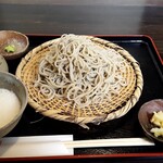 鞍馬 - ととろ蕎麦(大盛)
