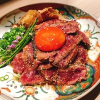 焼肉㐂舌 南船場 - 和牛ハラミタタキ