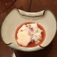 ざくろ TBS店 - お好み和定食3,025円、はも梅肉醤油、牛ロースバター焼、すずき鉄板焼