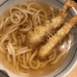 ウエスト - えび天うどん　　590円