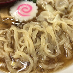 手打麺 笑くぼ - 麺アップ